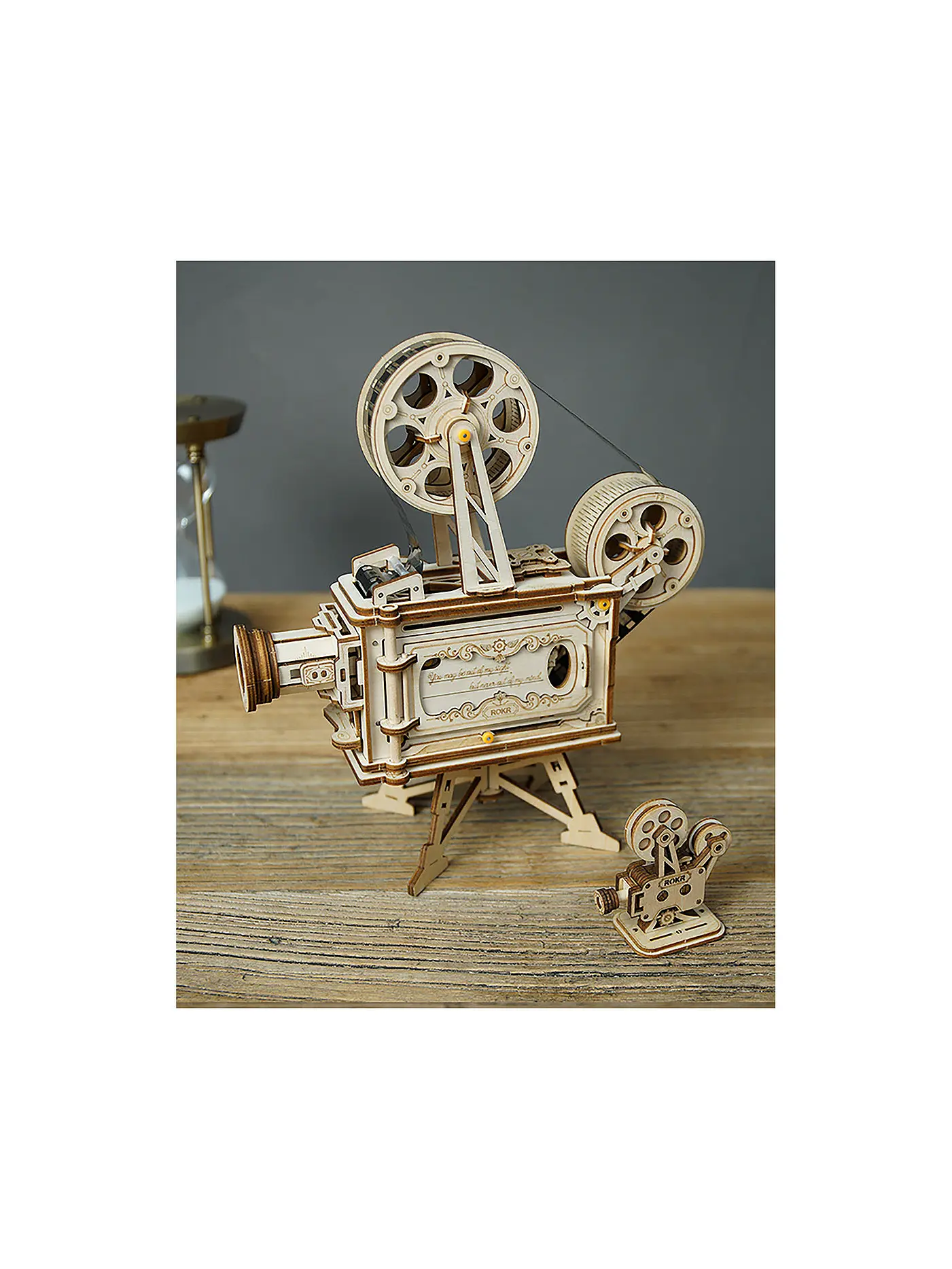 ROBOTIME | 3D Konstruktion - Vitascope LK601 Mechanical Movie Projector Kit | 